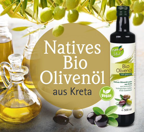 Organic – Extra virgin olive oil from the mountains of Crete.